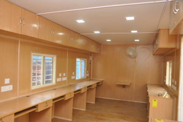 Porta Cabin: Container Inner View
